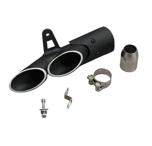Silencieux d'échappement universel 51mm à double sortie pour moto sportive YZF R1 et R6