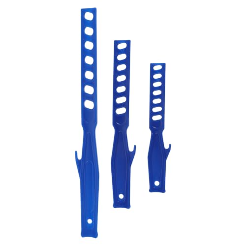 jojofuny 3 Varillas Mezcladoras de Pintura Plástica de 15 Cm, 20 Cm y 28 Cm, Paleta para Mezclar Masilla, Herramienta Reutilizable para Bricolaje, Reparación Automotriz y