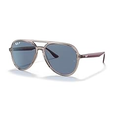 Transparent Grey / Dark Blue Polarized