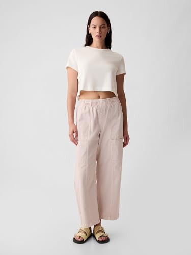 GAP Women's Wide Leg Pull on Utility Pant3
