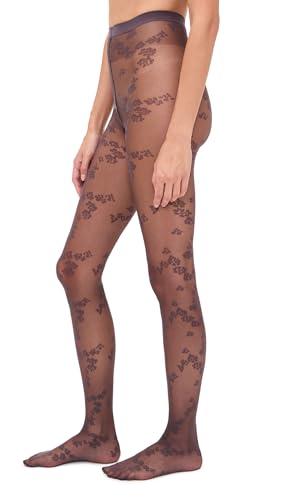 Collants opaques Wolford Floret durables de qualité supérieure à motif floral chic