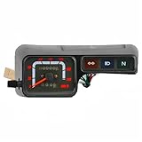 Le tableau de bord numérique de jauge de moto adopte une conception à structure fermée pour réduire l'impact des débris dans l'air sur les composants internes.