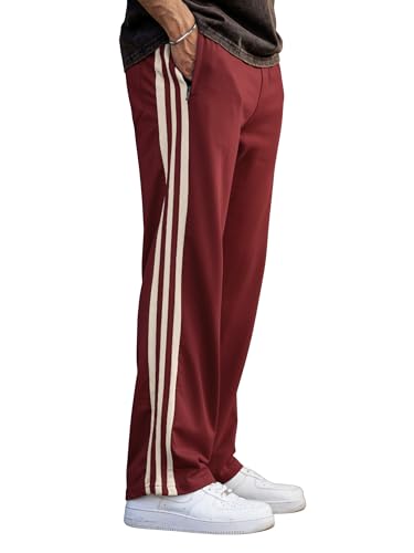 Image of Maniac Mens Colorblock Biscuit and Brown Color Baggy Fit Pant