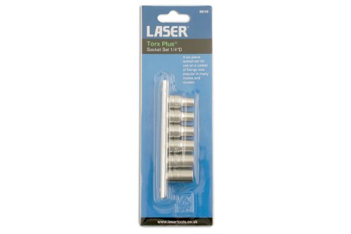 Coffret de douilles TorxPlus Laser 5616 1/4"D pour mécanique automobile precision