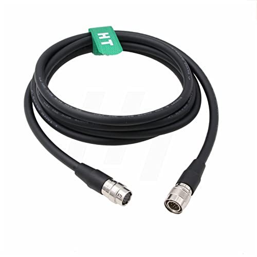 Cable de extensión Hirose de 12 pines macho a hembra para cámaras Sony Panasonic CCXC-12P 1m 2