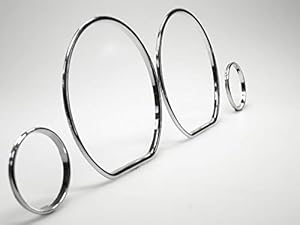 LETRONIX Chrom Tachoringe für Golf 3 Vento