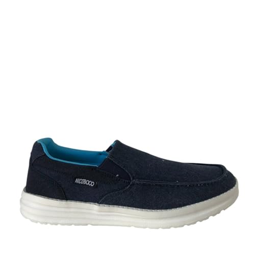 Mocasin Textil Board NICOBOCO transpirable y calzado casual de lona