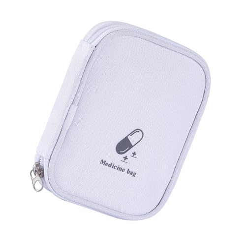 ULIJTH Travel Minis - Bolsas de primeros auxilios portátiles al aire libre, bolsa de primeros auxilios, bolsa de almacenamiento de medicamentos multifunción para emergencias, primera bolsa vacía