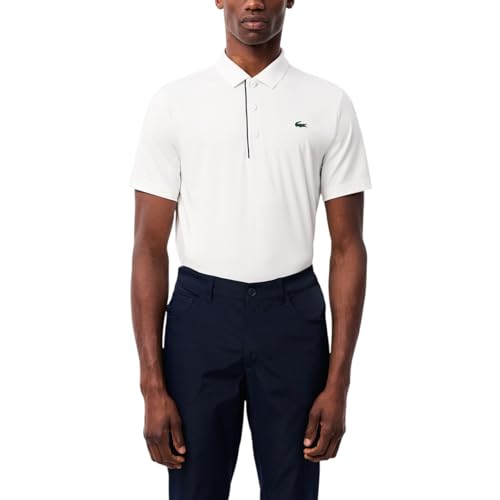 Lacoste Mens Sport Regular Fit Uv Protect Golf Polo Shirt