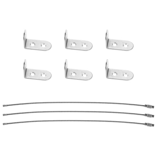 OSOLADY �Ƌ�]�|�h�~���u �S���ω׏d�A���J�[�L�b�g �m�ۗp�Ƌ�Œ�� �{�I �L���r�l�b�g�Ή� �ƒ�p�ǌŒ��� 3�Z�b�g