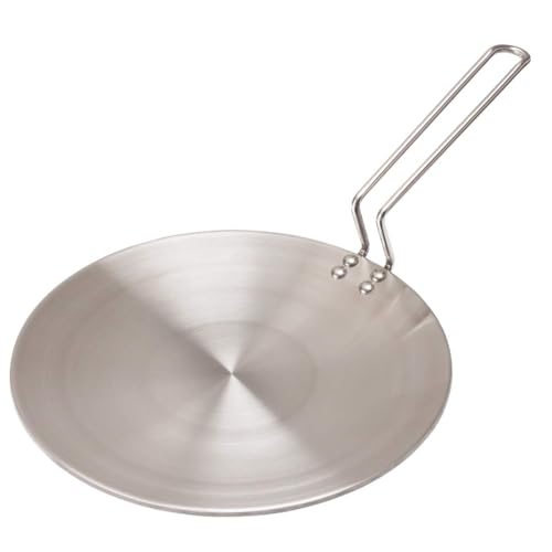 Image of 26cm Triply Stainless Steel Roti Tawa Induction Base