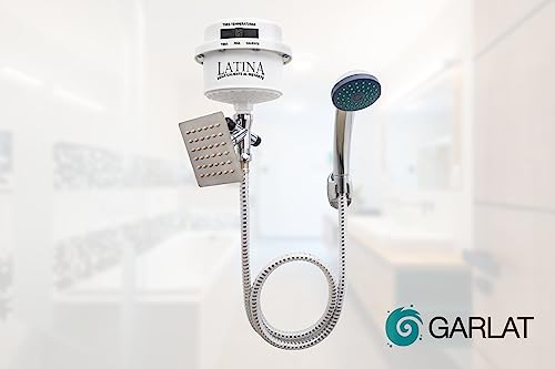 Garlat LATINA SHOWER HEATER Shower Head Heater With Three Temperature Selector, Tankless Water Heater Electric thumb #2