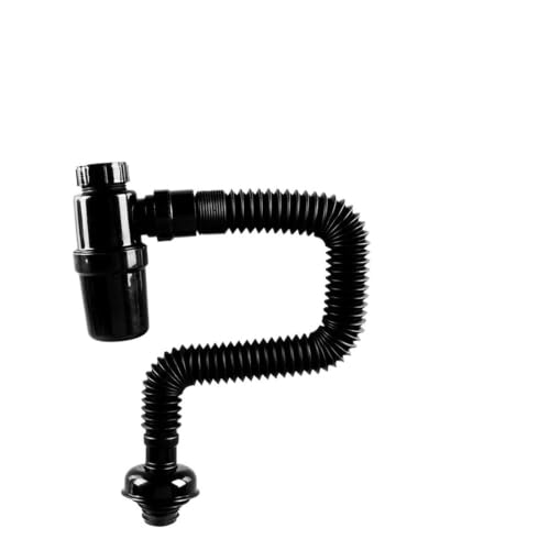 Colador para fregadero con tubo de drenaje flexible y desodorante para lavabo 4