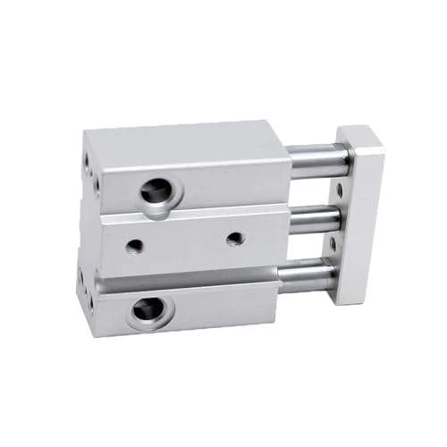 Vérin pneumatique MGJ6-15 avec mini 3 tiges de guidage intégrées - 8