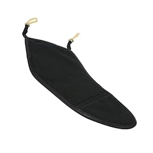 MILISTEN 1 St viool kinsteun hoes voor kinsteun viool veiligheidskinstuk voor viool kinsteun voor viool kin steun de schouder Altviool tuner schouder rust kind benodigdheden rubber