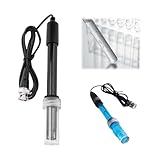 Sonda de pH 0-14,electrodo de pH, sonda de pH, electrodo combinado de...