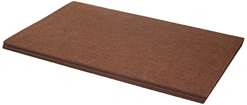 KECKU 390197 Felia (4 x 12320) Felia Table Set of 4 Brown Craft Felt 45 x 30 x 2 cm