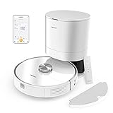 neabot N1 Plus Saugroboter mit wischfunktion, Staubsauger Roboter automatischer Absaugstation, Laser...