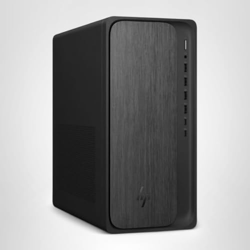 HP OmniDesk Desktop Computer PC, AMD Ryzen 7 8700G, 32GB DDR5 Memory, 1TB NVMe SSD, Radeon 780M Graphics, Wi-Fi 6 + Bluetooth 5.4 (Includes Keyboard + Mouse) - 5