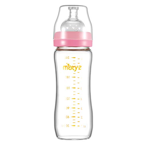 Matyz 8 oz Glass Baby Bottle