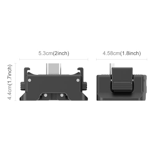 Base de carga para DJI Osmo Pocket 3 ideal para vlogs de viaje y grabación vertical 2