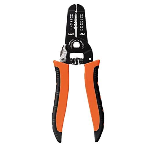CYKT Pelacables - Pelacables de Alta dureza Recubierto con Aceite antioxidante - Cortador de Alambre para pelar, Cortar y Doblar Cables de 10-22 AWG, Problema de manejo de Cables Cover