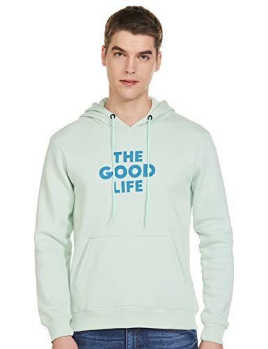 Image of Amazon Brand - Symbol Men's Hoodie Sweatshirt (SY-A22-SW-12 Ecru Olive Melange XL)