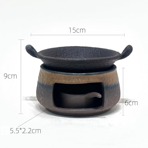 Chauffe-théière en céramique durable accessoire théière maison