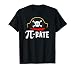Funny Pi Rate Pirate Captain Hat Pi Day Boys Girls Teacher T-Shirt