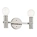 Kichler Torche 13 Inch 2 Light Vanity in Polished Nickel