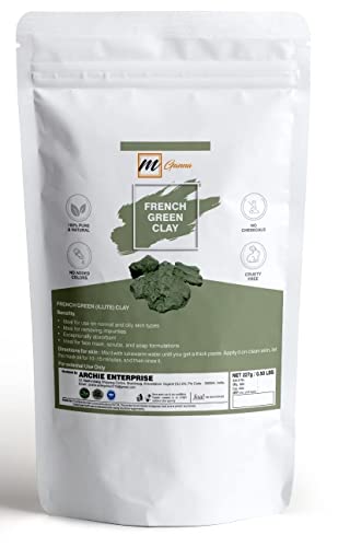 mGanna French Green Clay Powder 100 g / 0.22 lbs, 100 g (Pack of 1)