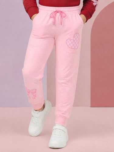 Image of KiddoPanti Boys Solid Fleece Track Pants | Cotton Poly Fleece Fabric | Ankle Length Bottom Rib | 2 Front Patch Pocket | Elastic Waist & Drawcord | Jogger Track Pants for Boys