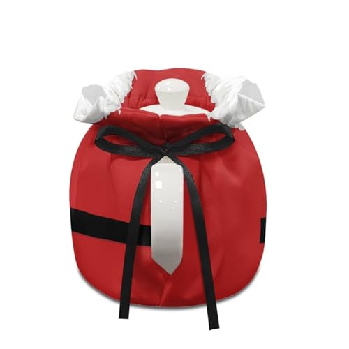 Image of Santa Claus Tea Pot Cozies Cotton Christmas Teapot Dust Cover Kitchen Home Decorative Tea Pots Cozy with Insulation Pad for Housewife, Friend, Mom Gift for Christmas