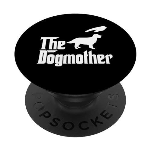 Golden Retriever Dog Mom The DogMother Funny Dogs Lovers PopSockets PopGrip Adesivo