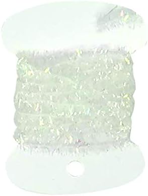 CREATIVE ANGLER Pearl Flash and Tinsel Chenille Fly Tying Thread - Essential for Fly Tying Supplies, 2 Yards - Medium
