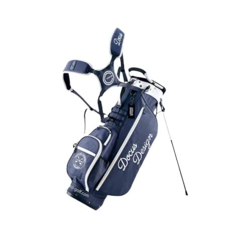 Docus Design グレー キャディバッグ DOCUS ドゥーカス COUNTRY CLUB STAND 8.5型 スタンド ツアー