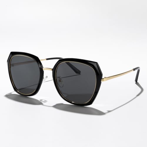 Women Fashion Square Sunglasses Ladies Luxury Brand Trending Polarized Sun glasses UV400 Protection