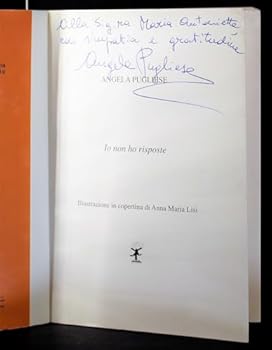 Hardcover Io non ho risposte [Italian] Book