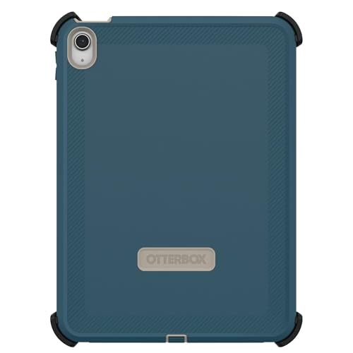 Image of OtterBox iPad (A16) & iPad 10th Gen (Only) - Defender Series Case - Baja Beach (Blue) - Screenless - Rugged & Durable - Multi-Layer Protection - Microbial Defense Protection - Non-Retail Packaging