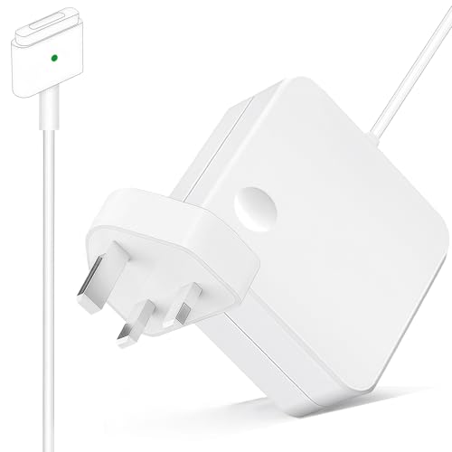 bokilino 45W T-Tip Charger/Power Adapter, Fast Charging & Overheat Protection, Universal Laptop Charger for MacBook Air 11&13 Inch (2012-2017), Suitable for A1435, A1436, A1465, A1466 Models.