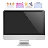cobee Monitor Memo Board, 2 Pieces Acrylic Desktop Monitor Sticky Note Holder Sticky Boards Message