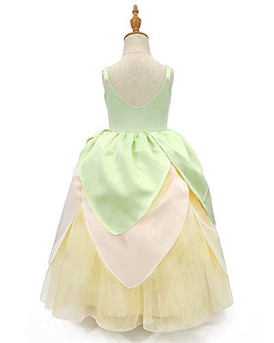 Image of TYHTYM Belle Costumes Dress Up Party Girls Princess Cosplay Halloween Kids Ball Gown 2-13Years