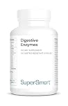 Digestive Enzymes - Enzymes & Fenugreek - 15 Digestive Enzymes - Ideal Against Bloating and Gas - Improves Lactose Digestion - Vegan - 100 DrCaps™ - SuperSmart