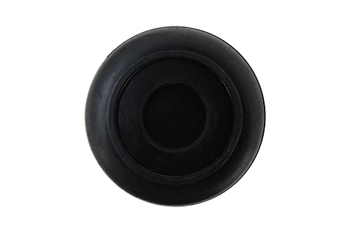 Shepherd Hardware 8746E Leg Tips 1-1/4-Inch Inside Diameter Rubber Chair Leg Caps, 24 Pack, Black #TOP16