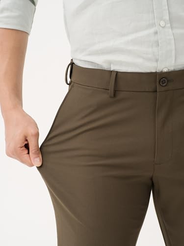 Image of The Pant Project Luxury PV Lycra Stretchable Formal Pants for Men | Stylish Relaxed Fit Men's Wear Trousers for Office or Party | Mens Fashion Dress Trouser Pant