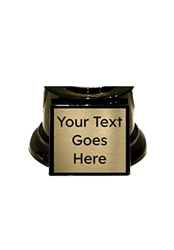 Laptop Computer Trophy for Technology Awards, Programming, hack-a-thons, and Technological Excellence, Includes 4 Lines of Custom Personalized Text