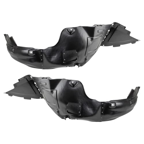 Image of TRQ Front Inner Fender Liner Set Compatible with 2011-2015 Hyundai Sonata HY1248127 HY1249127
