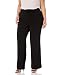Briggs New York Women's Plus Size Perfect Fit Pant, Black, 18W