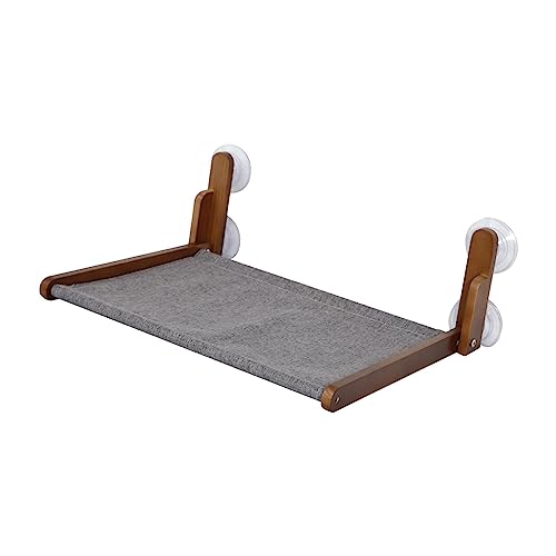 Cama para ventana para gatos que soluciona el aburrimiento en pisos pequeños 2