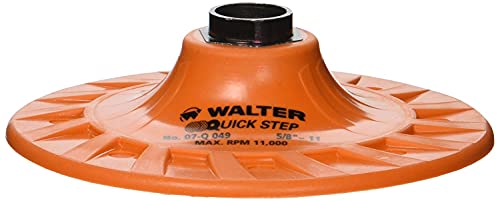 Walter Surface Technologies 07Q049 Quick-Step Backing Pad - Grinding Wheel Pads #TOP1